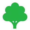 baum icon grün